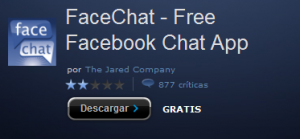 facechat facebook computer and typing